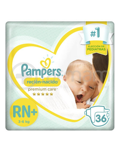 Pampers Premium Care Rn x 36 Unidades