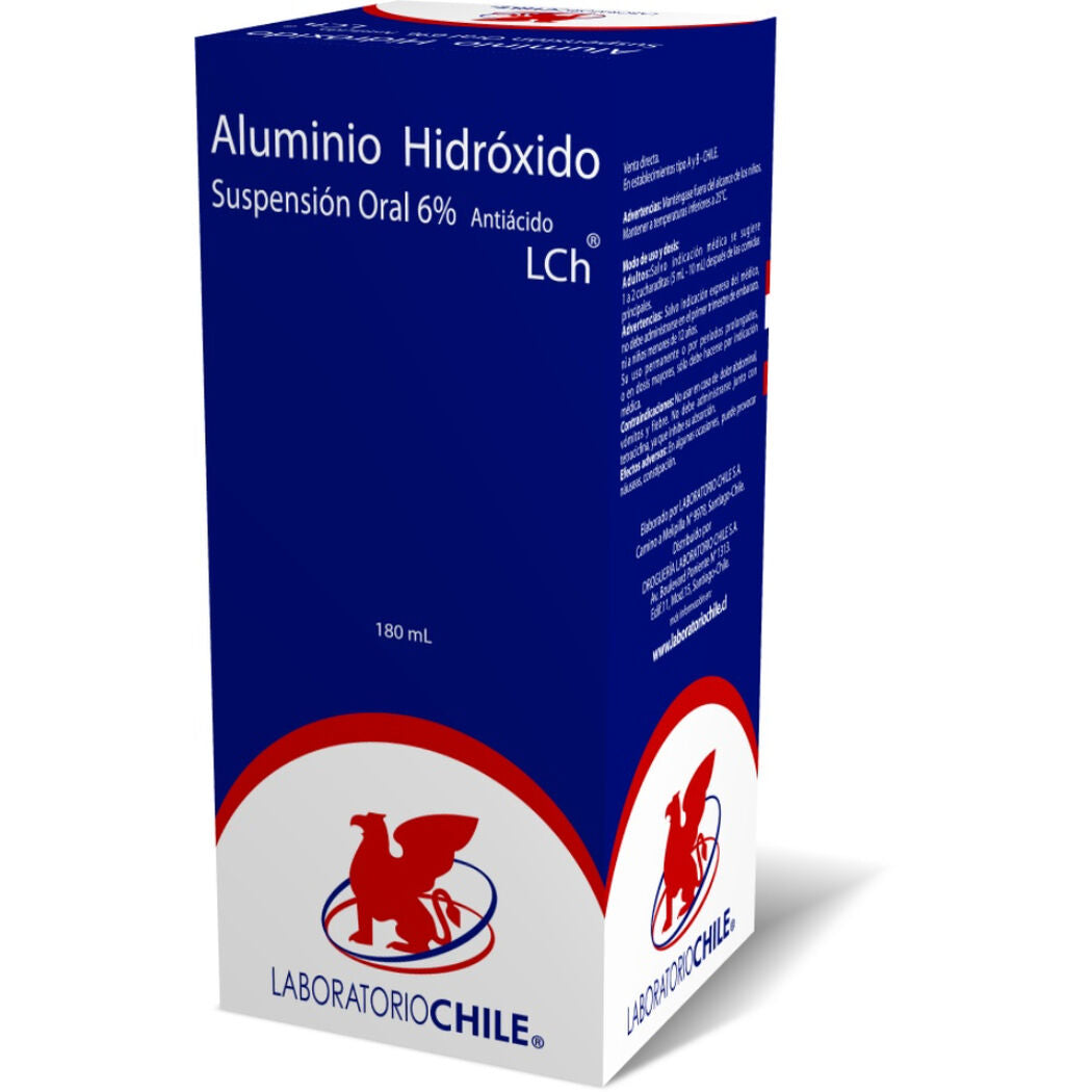 Hidroxido De Aluminio Sus x 180 ml Chile
