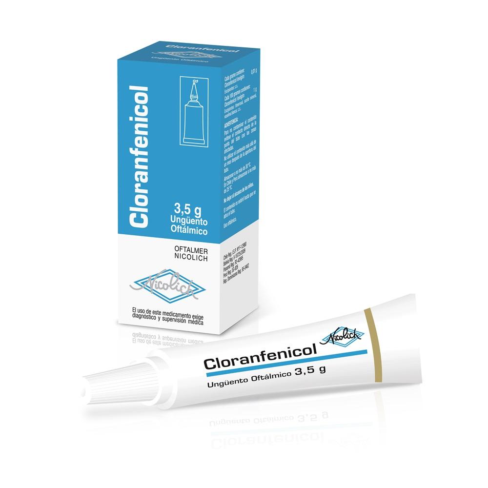 Cloranfenicol Ungüento Oftálmica x 3,5 Gr Saval