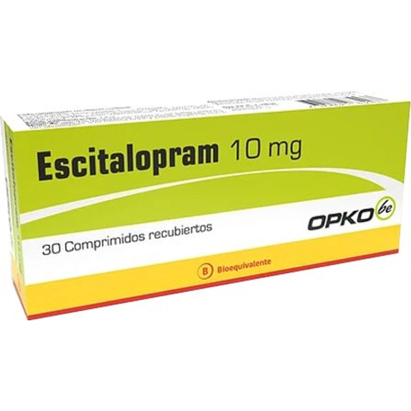 Escitalopram Comprimidos 10 mg x 30 Opko