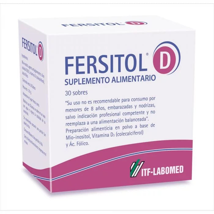 Fersitol D Sobres x 30 (Acido Folico / Vitamina D)