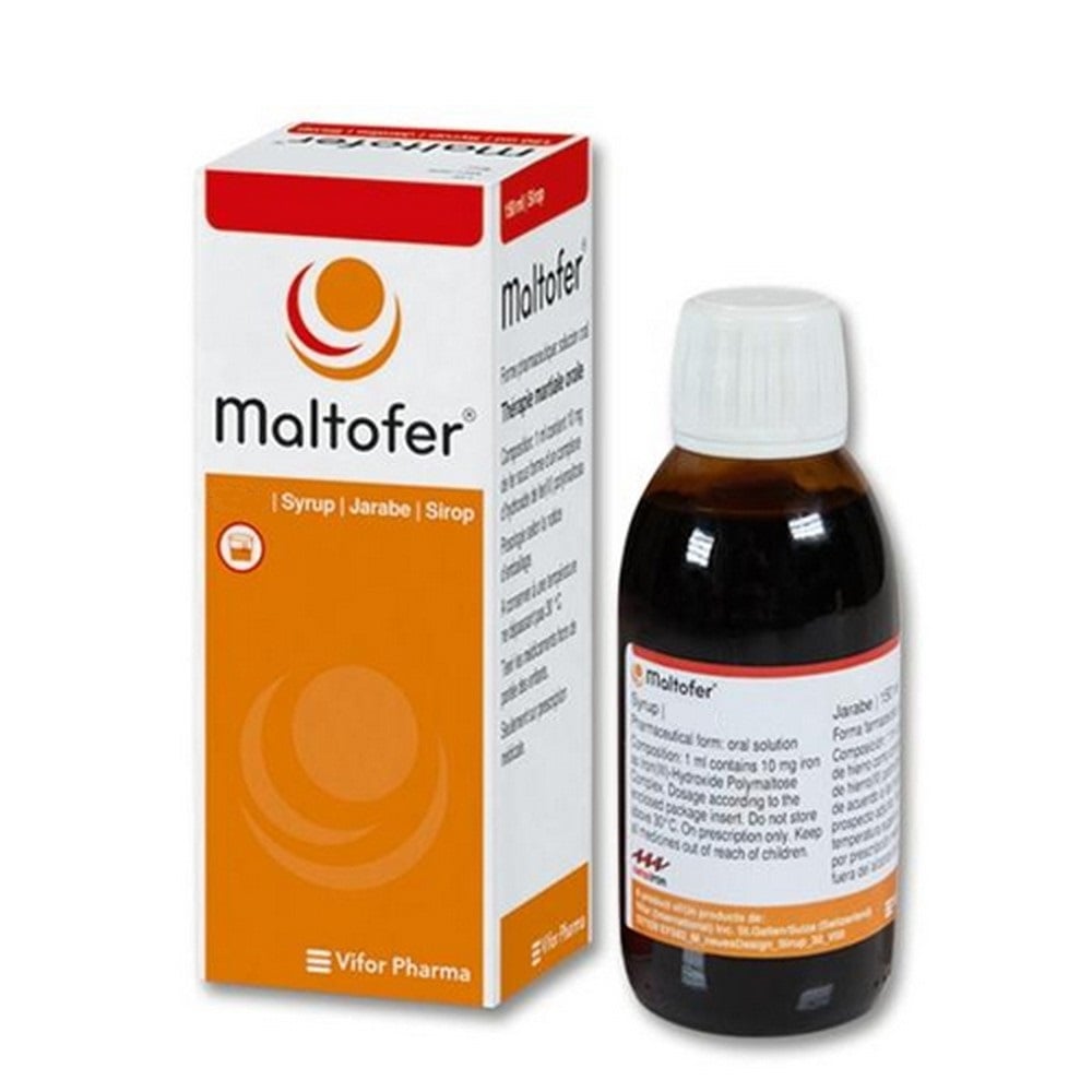 Maltofer Jarabe 50mg/5ml x 100 ml (Hierro)