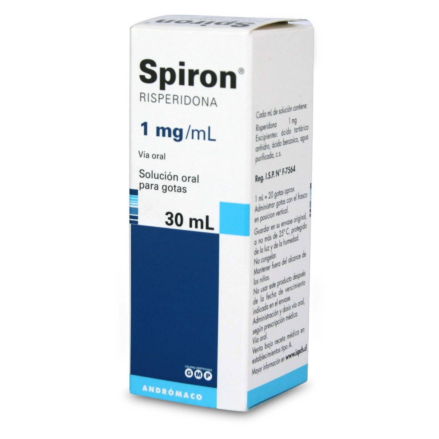 Spiron Gotas 1mg/ml x 30 ml (Risperidona)