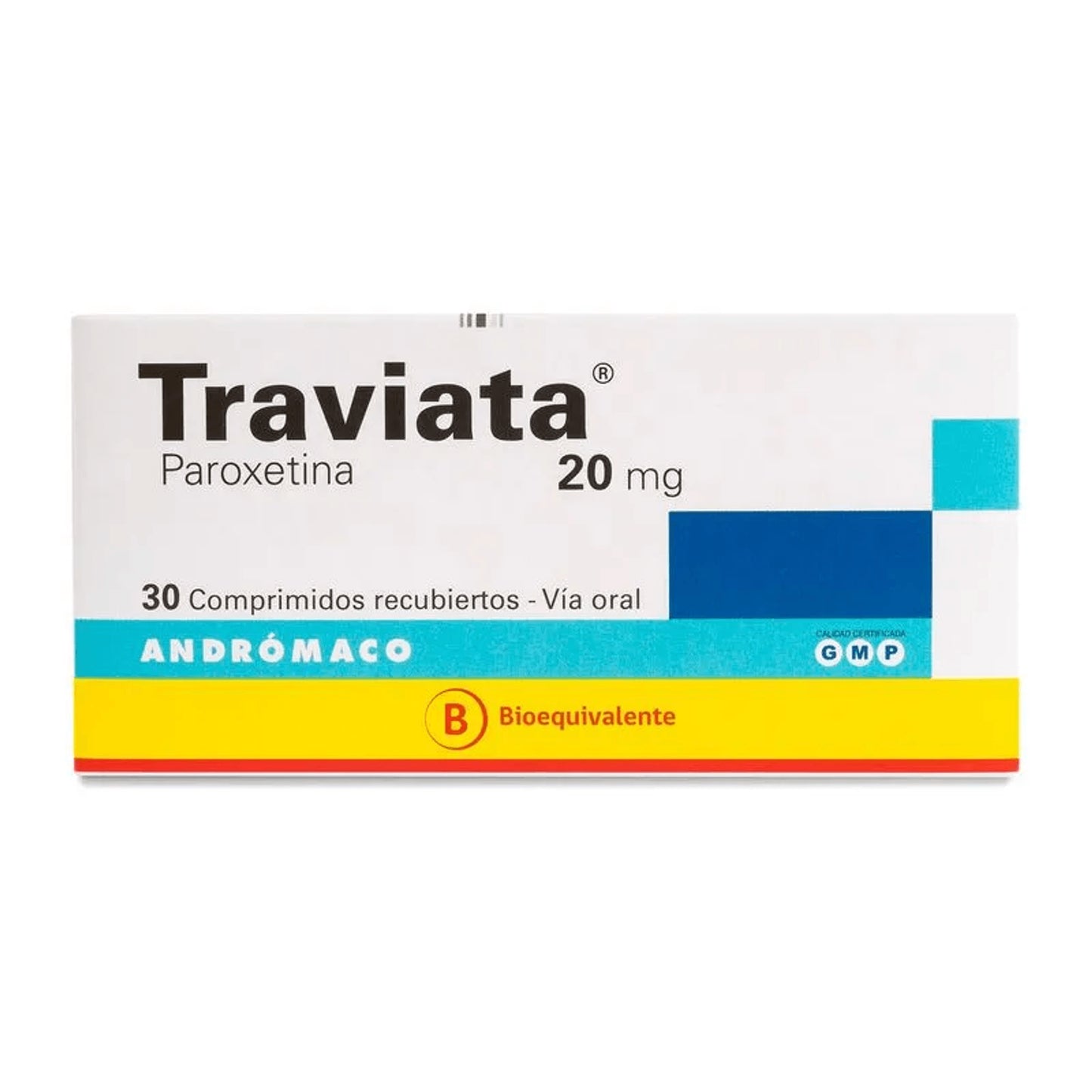 Deroxat Cr Comprimidos 25 mg x 30 (Paroxetina)