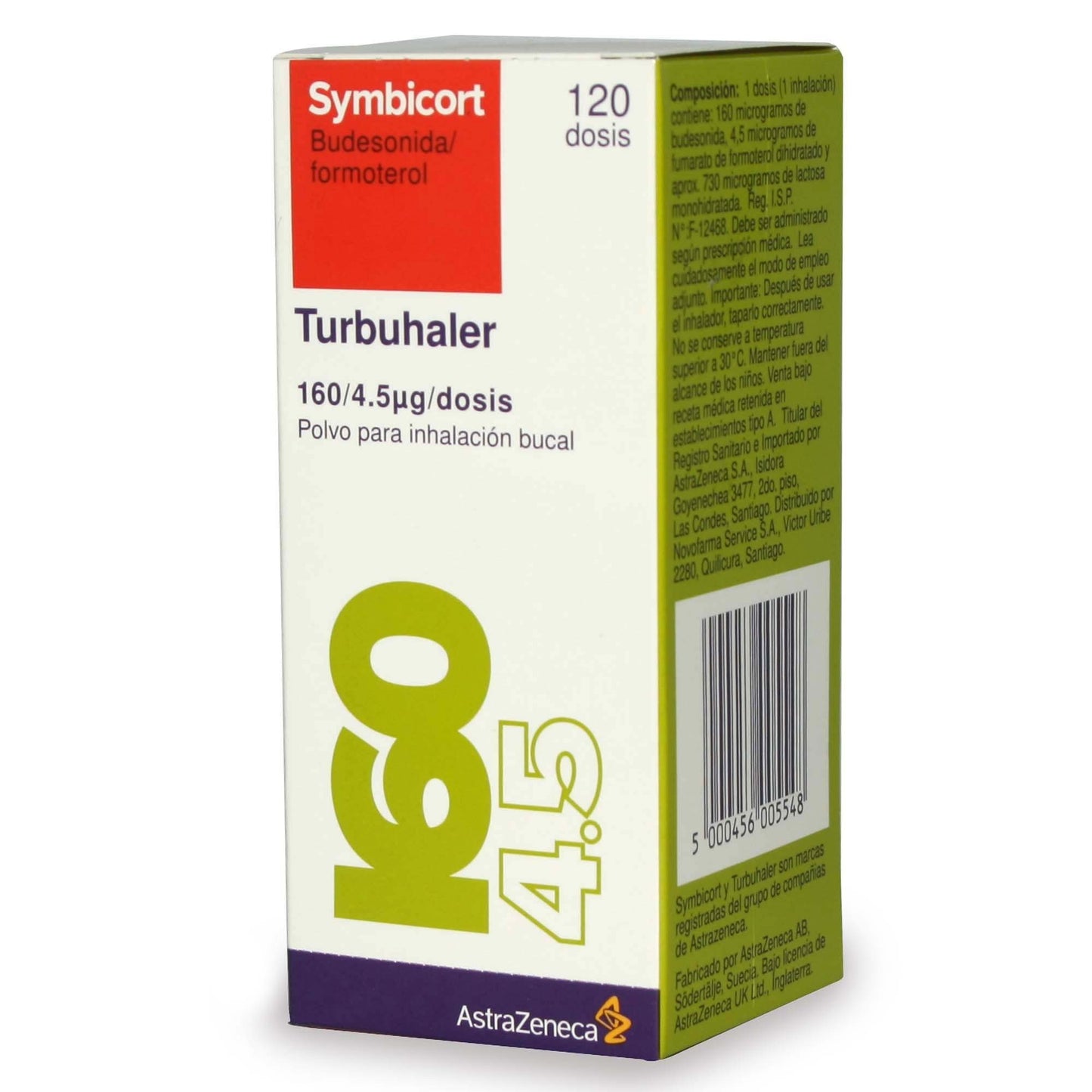 Symbicort Tu 160/4,5mcg x 120 Dss (Budesonida/Formoterol)