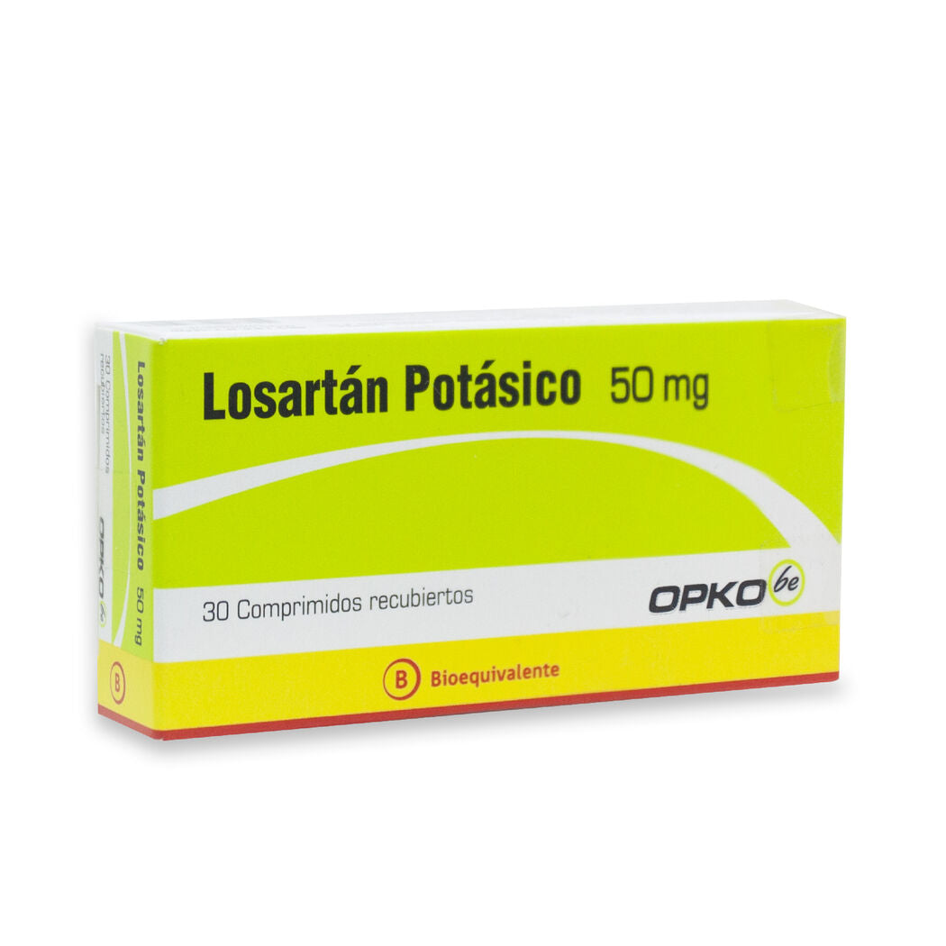 Losartan Comprimidos 50 mg x 30 Opko
