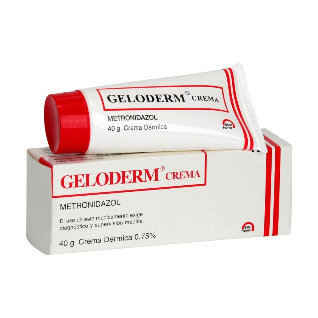 Geloderm Crema 0,75 % x 40 Gr (Metronidazol)