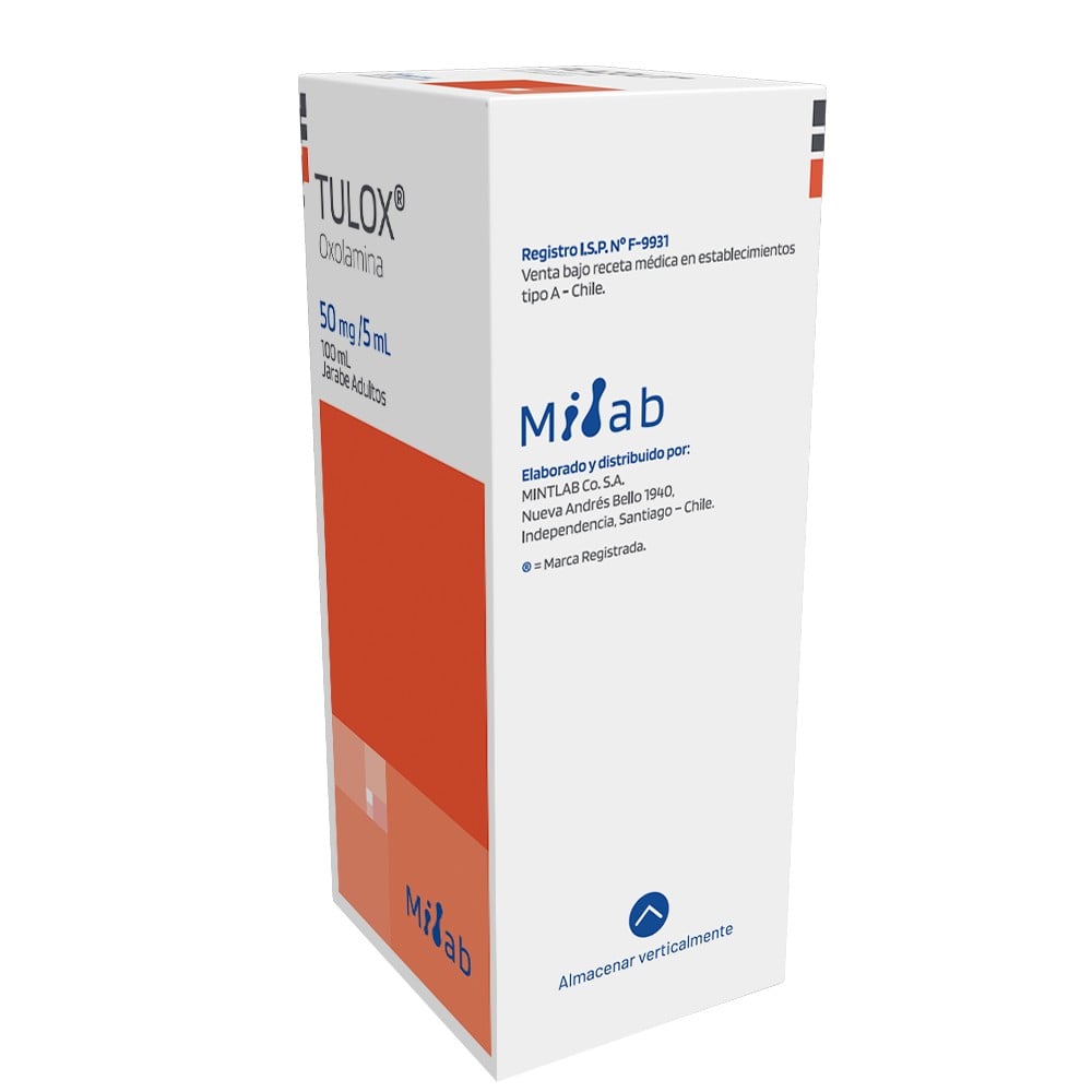 Perebron Adl Jarabe 50 mg x 100 ml (Oxolamina)