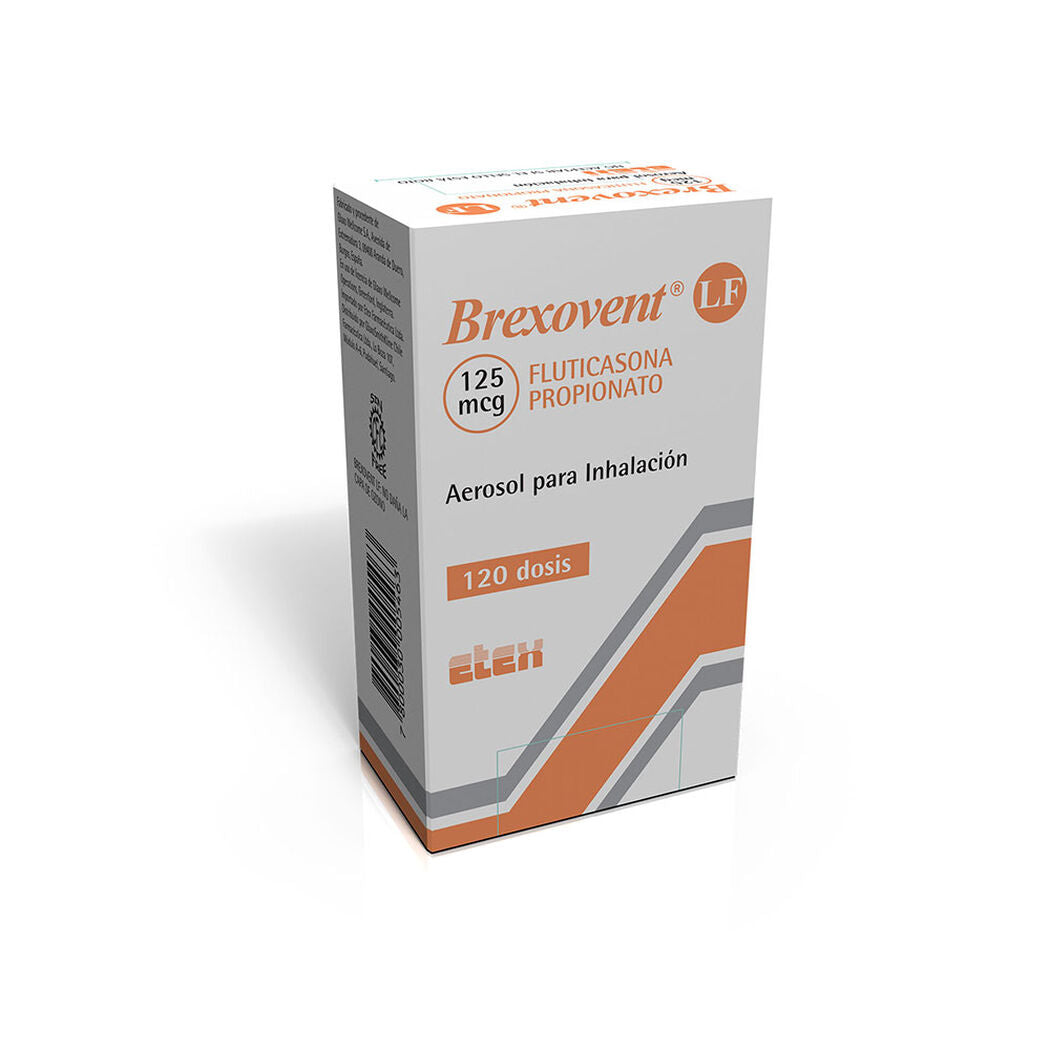 Brexovent Lf Inhbuc 125 mcg x 120 Dss (Fluticasona)