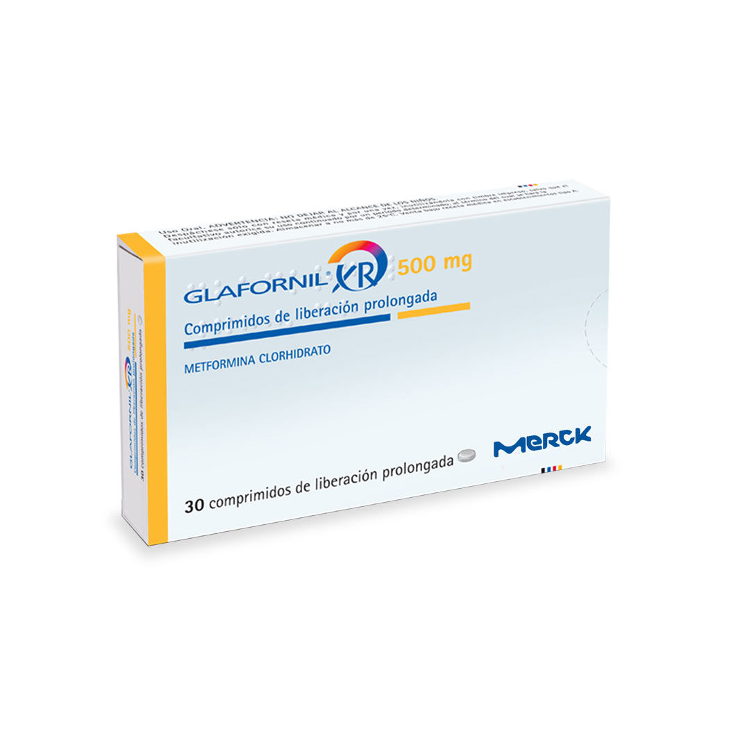 Glafornil Comprimidos 500 mg x 30 (Metformina)