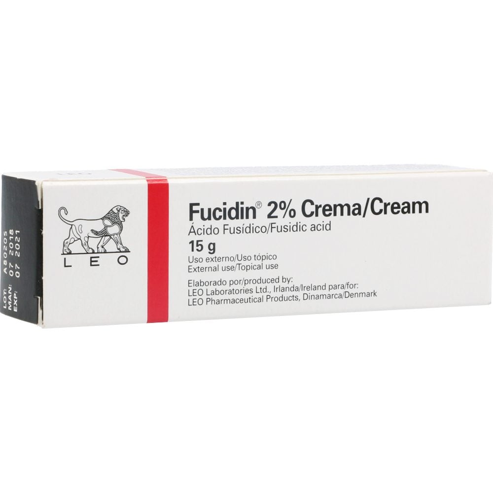 Fucidin Crema 2% x 15 Gr (Fusidato De Sodio)