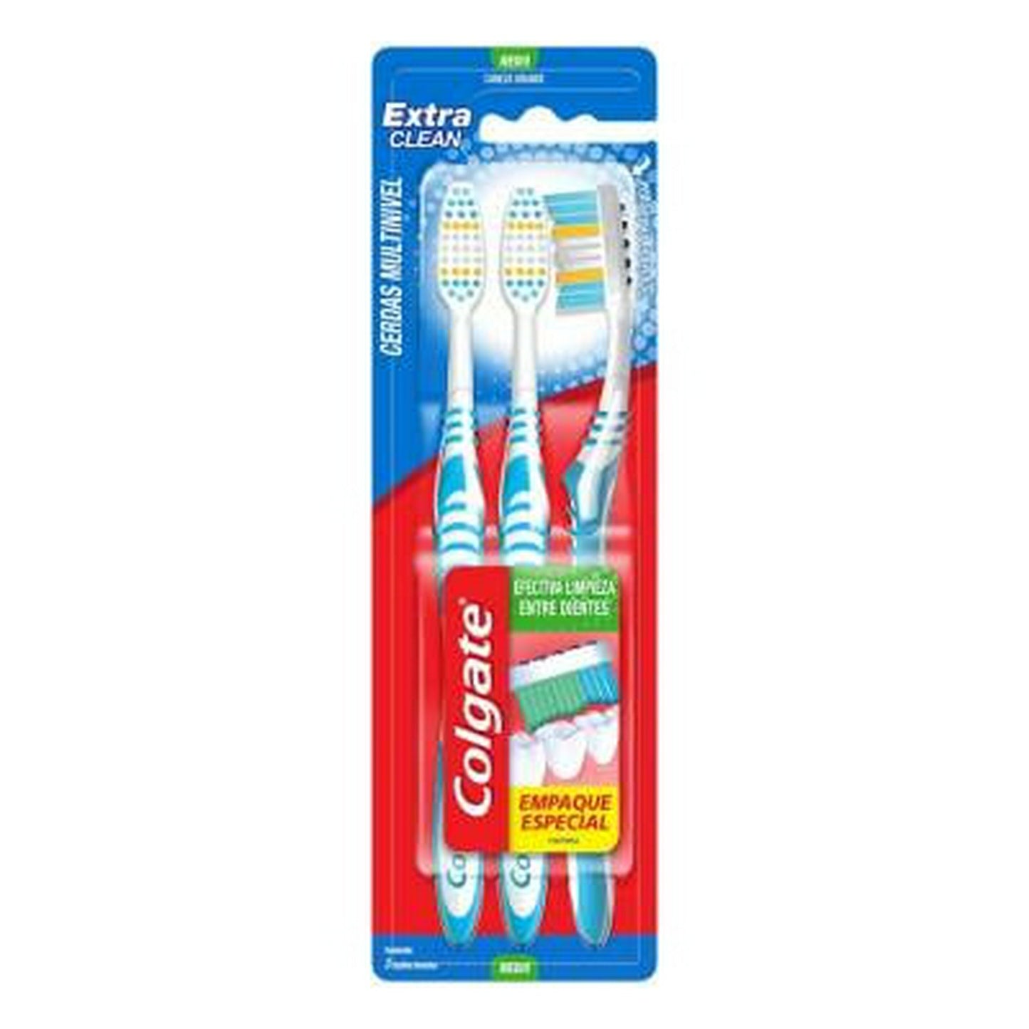 Colgate Cep Dental Ext Clean x 3 Unidades (Cepillos Dentales Adulto)