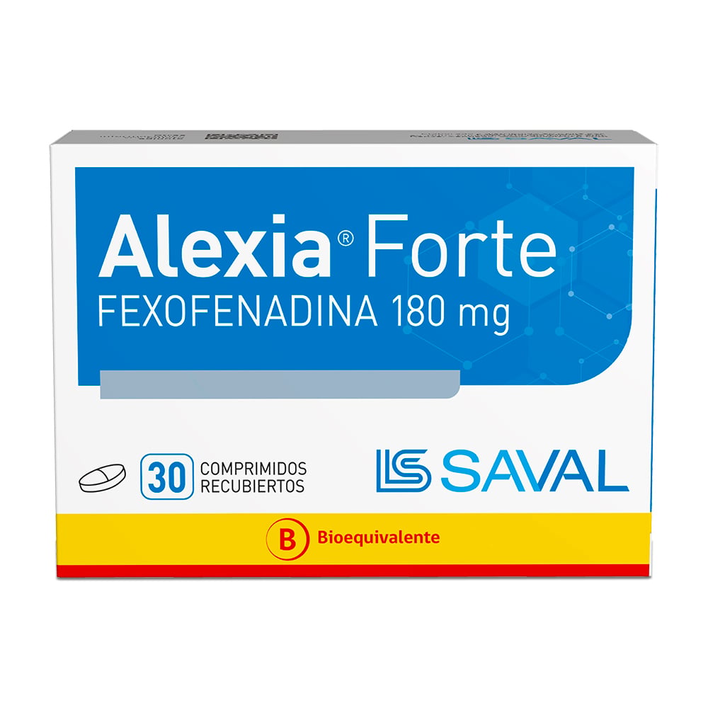 Alexia Fuerte Comprimidos 180 mg x 30 (Fexofenadina)
