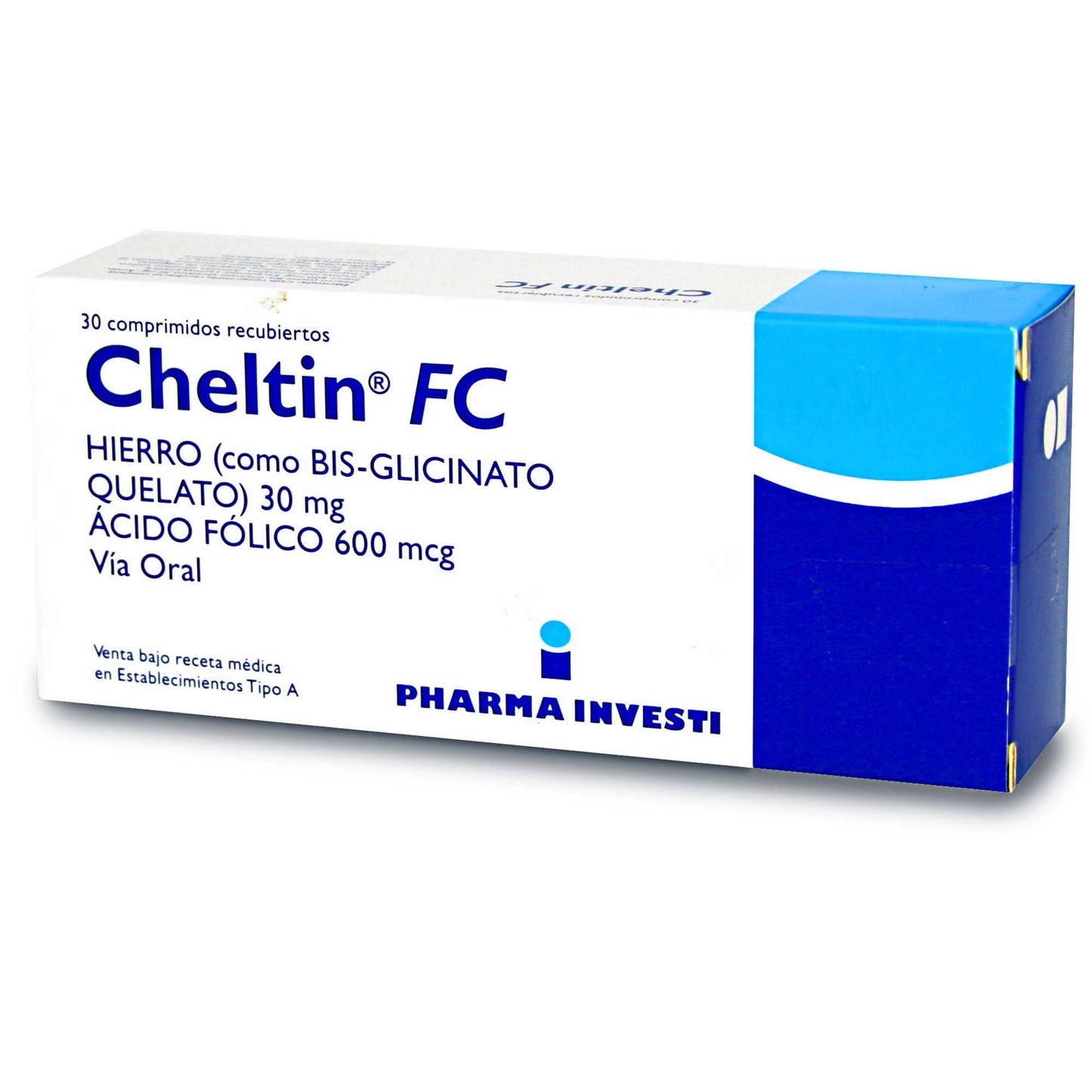 Cheltin Fc Comprimidos x 30 (Hierro/Ac Folico)