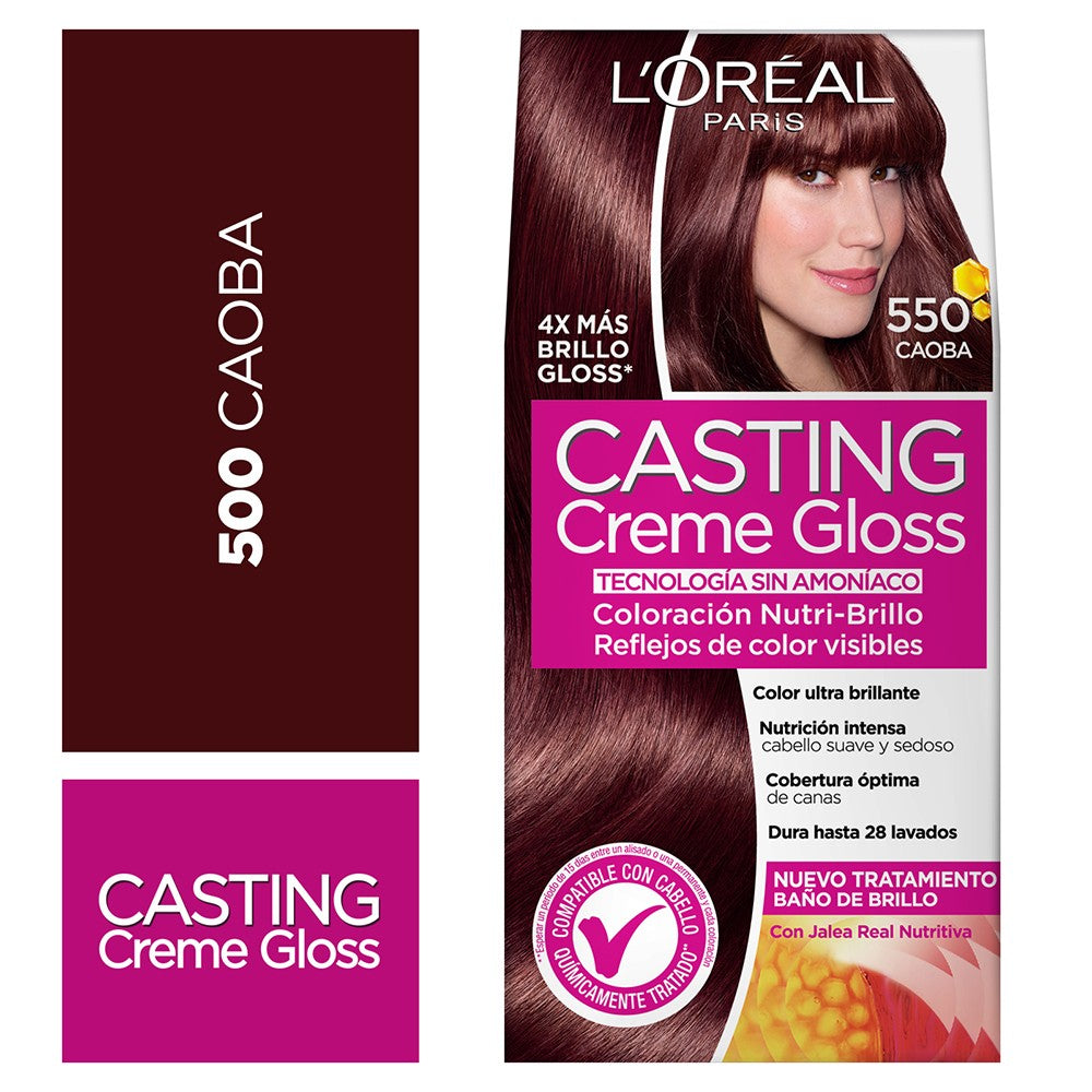 Casting Creme Gloss Caoba Jalea Real N 550 Loreal (Coloracion)