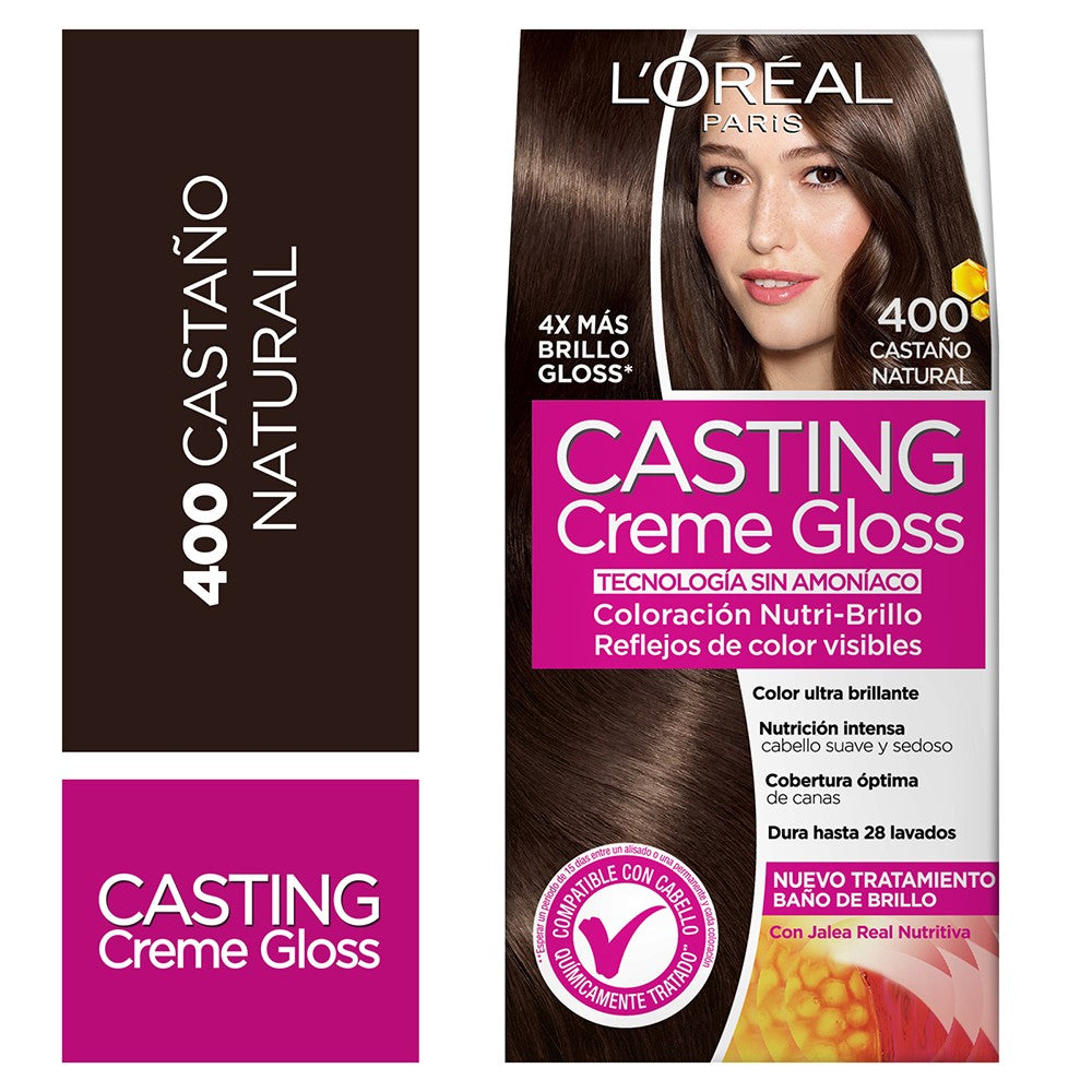 Casting Creme Gloss Casta Jalea Real N 400 (Coloracion)