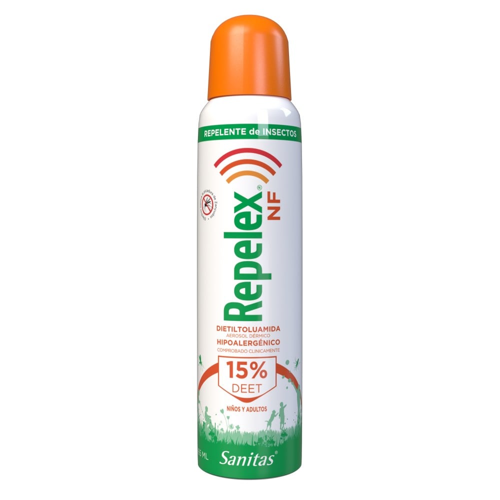 Repelex Nf 15% Aerosol x 165 ml (Dietiltoluamida)