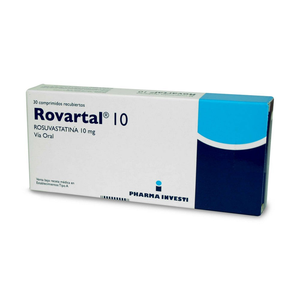 Rovartal Comprimidos 10 mg x 30 (Rosuvastatina)