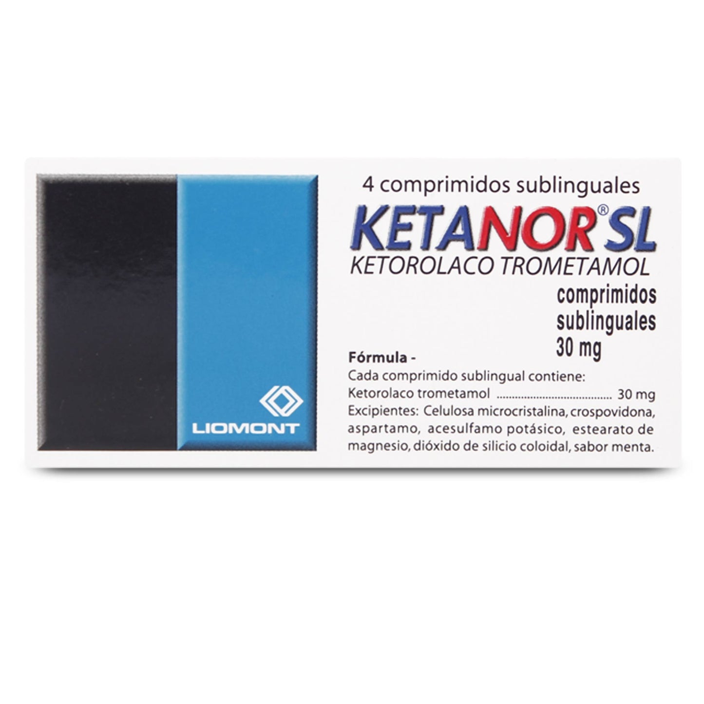 Ketanor Sl Comprimidos 30 mg x 4 (Ketorolaco)