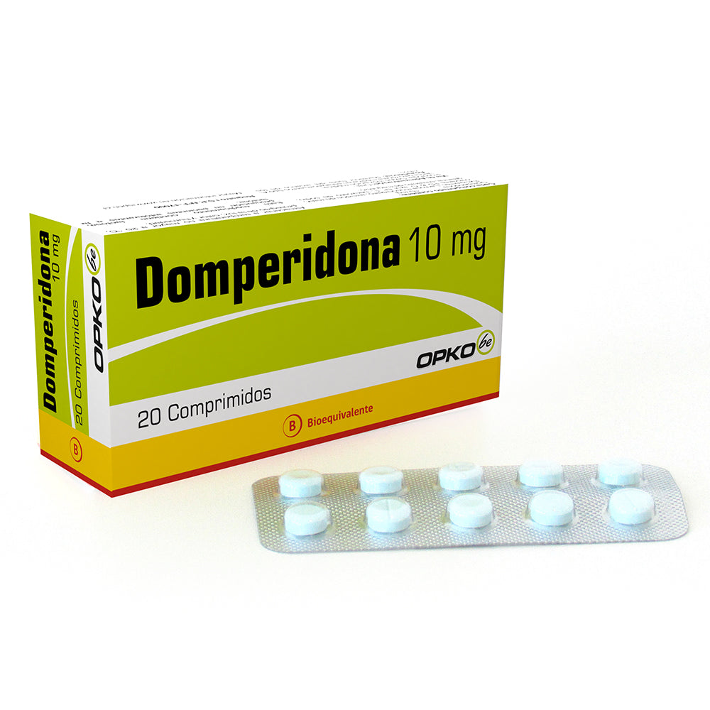 Domperidona Comprimidos 10 mg x 20 Opko