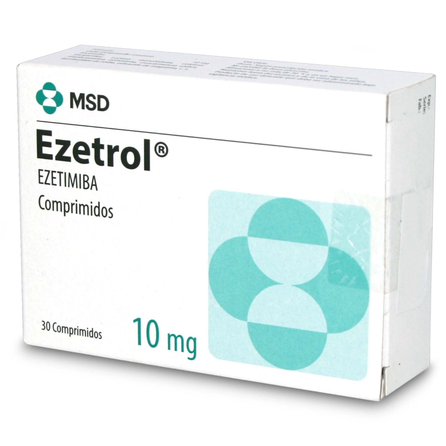 Ezetrol Comprimidos 10 mg x 30 (Ezetimibe)