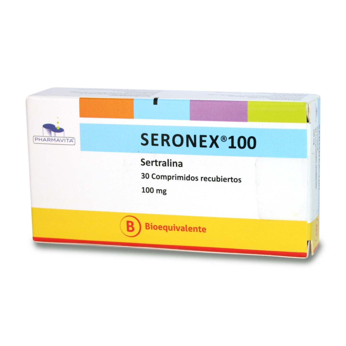 Seronex Comprimidos 100 mg x 30 (Sertralina)
