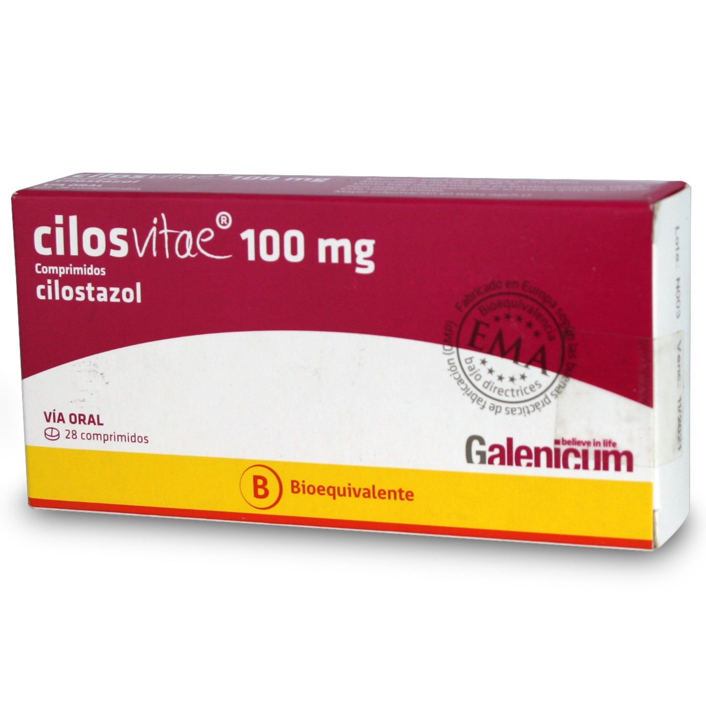 Cilosvitae Comprimidos 100 mg x 28 (Cilostazol)