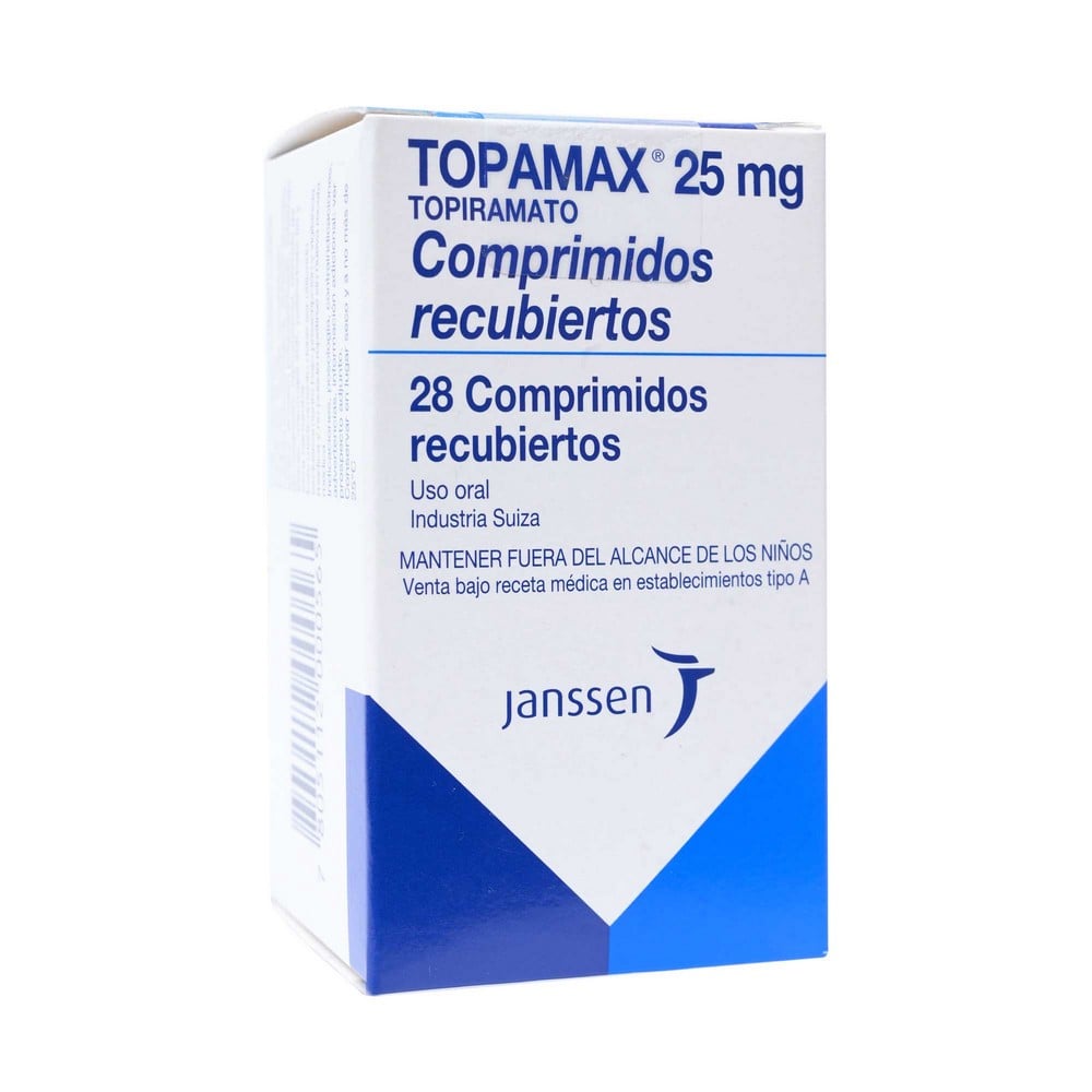 Topamax Comprimidos 25 mg x 28 (Topiramato)