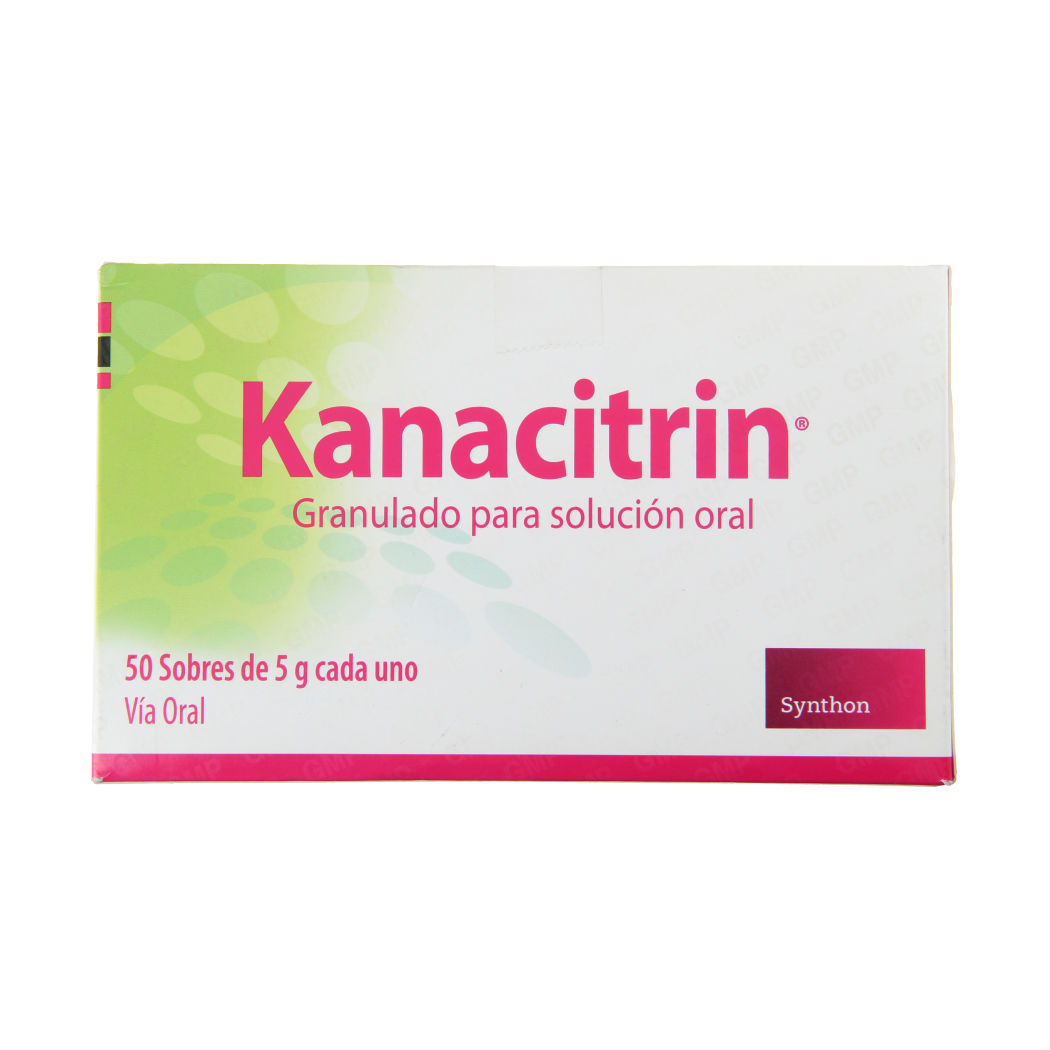 Kanacitrin Sobres 5 Gr x 50 (Citrato De Potasio + Acido Citrico)