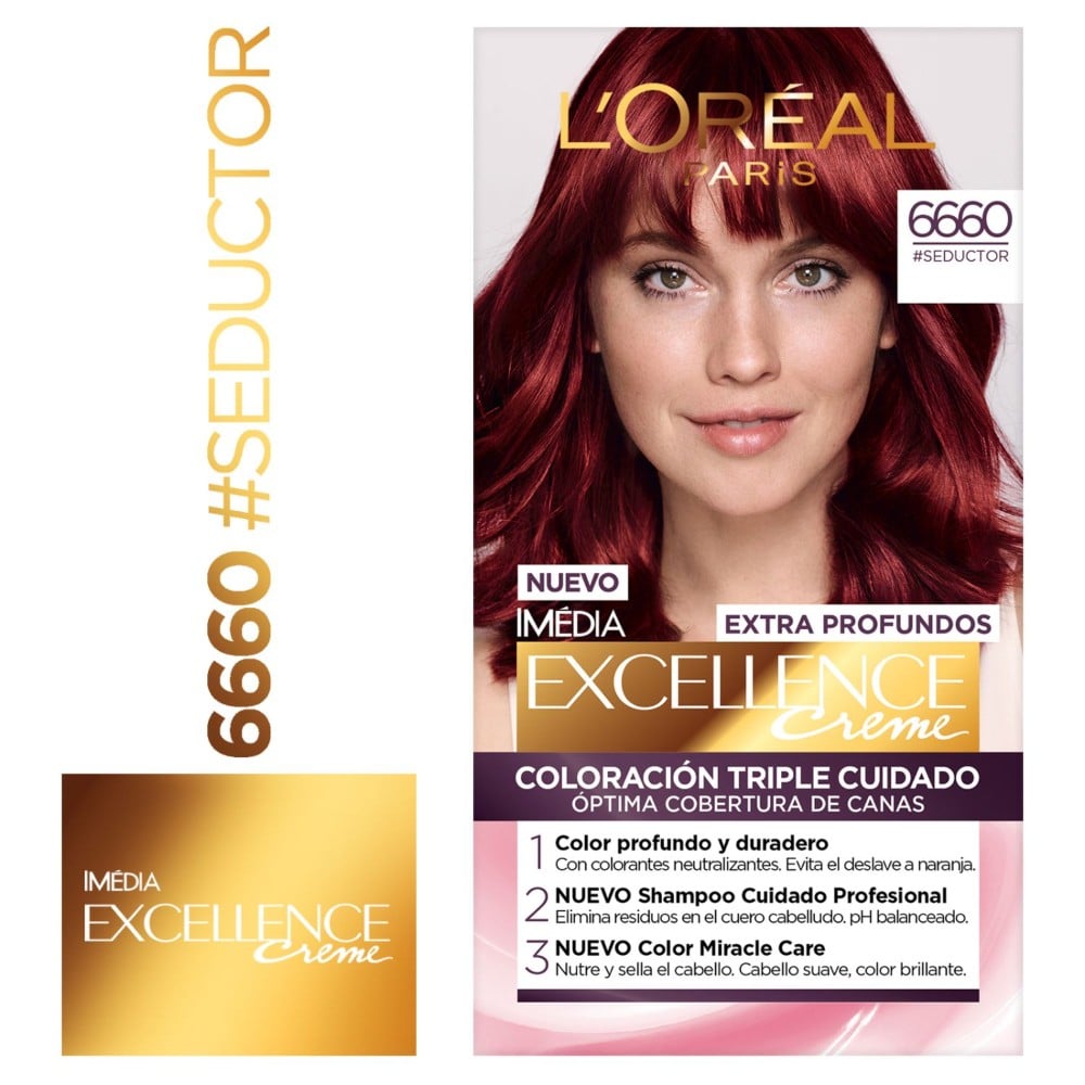 Excellence Extra Prof 6660 Rojo Seductor (Coloracion)
