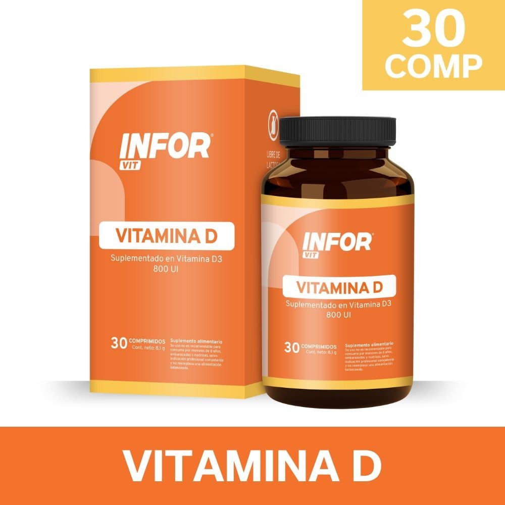 Infor Vit Vitamina D Comprimidos x 30
