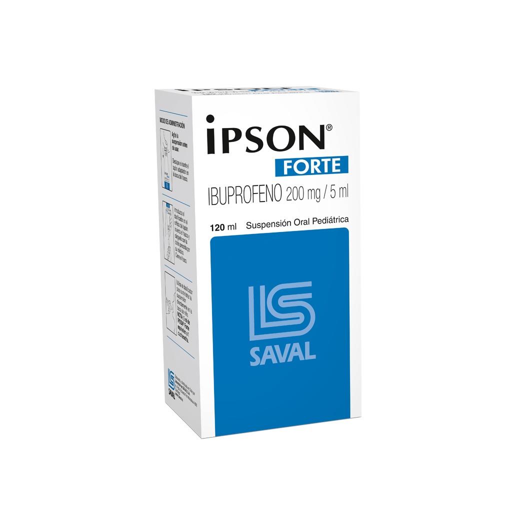 Ipson Fuerte Sus 200 mg x 120 ml (Ibuprofeno)