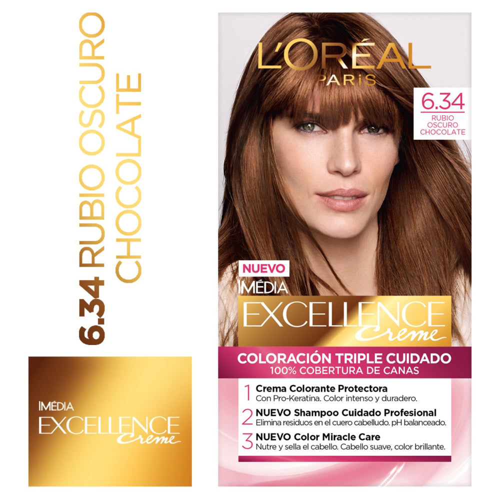 Excellence Tinte 6.34 Rubio Osc Choc