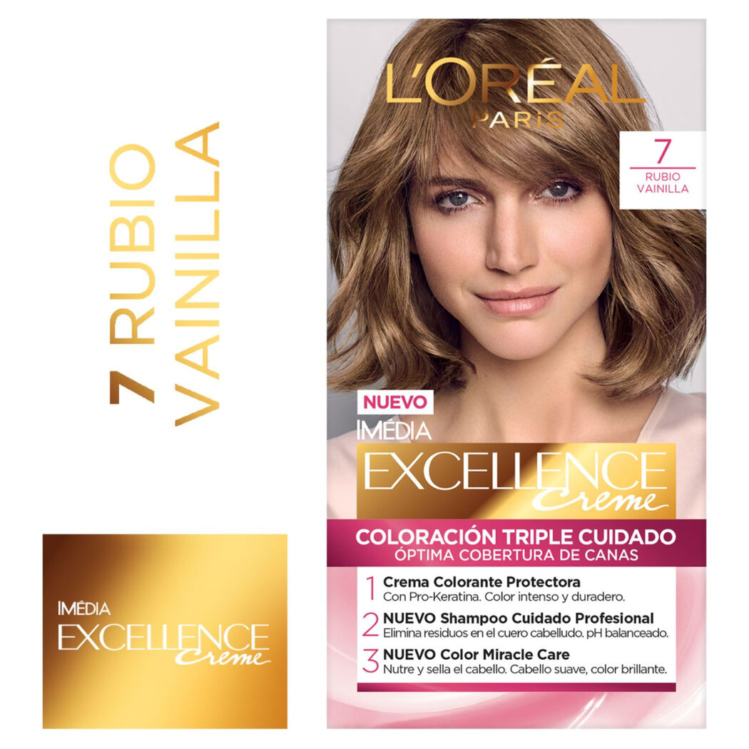 Excellence Tinte N 7 Rubio Loreal (Coloracion)
