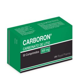 Carboron Comprimidos 300 mg x 50 (Carbonato De Litio)