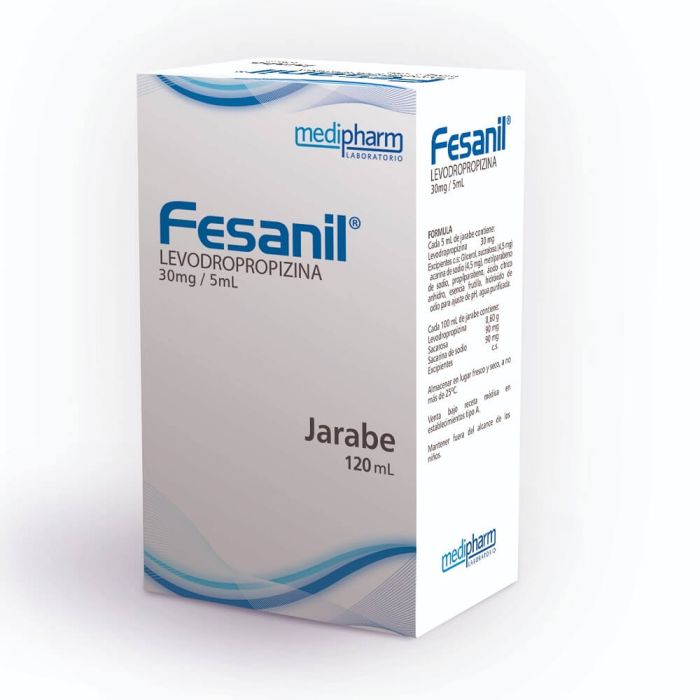 Fesanil Jarabe x 120 ml (Levodropropizina)