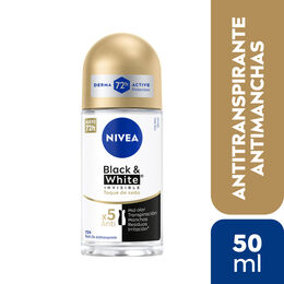 Nivea Desodorante Barra Dama Black & Withe Toque Seda 53 Gr
