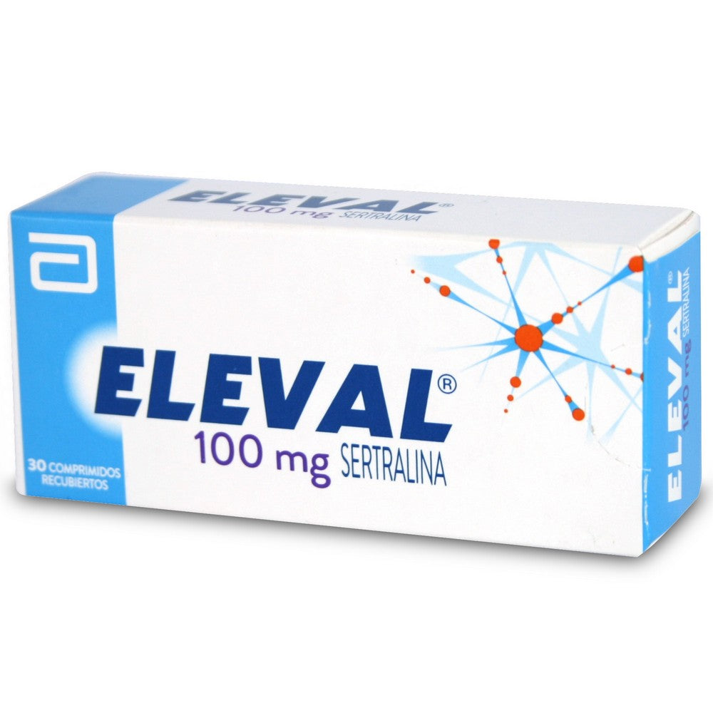 Eleval Comprimidos 100 mg x 30 (Sertralina)