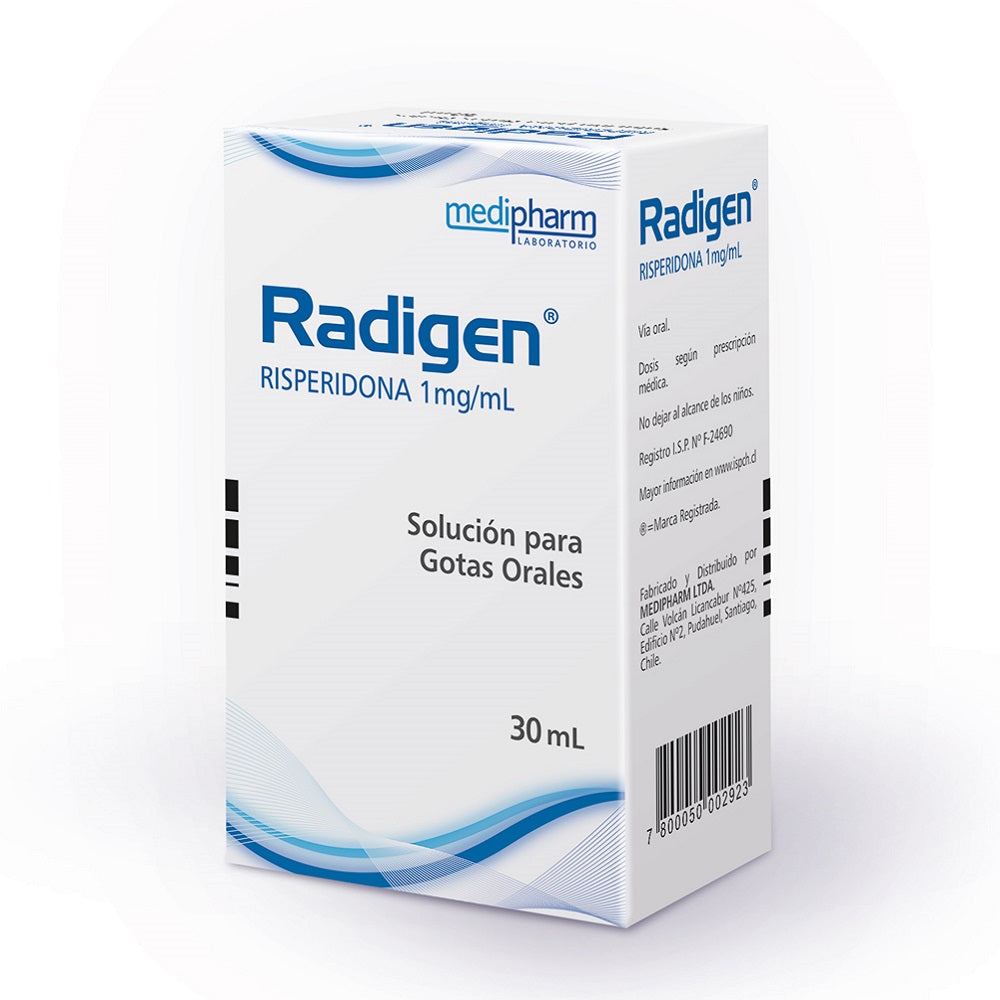 Radigen Gotas 1mg/ml x 30 ml (Risperidona)