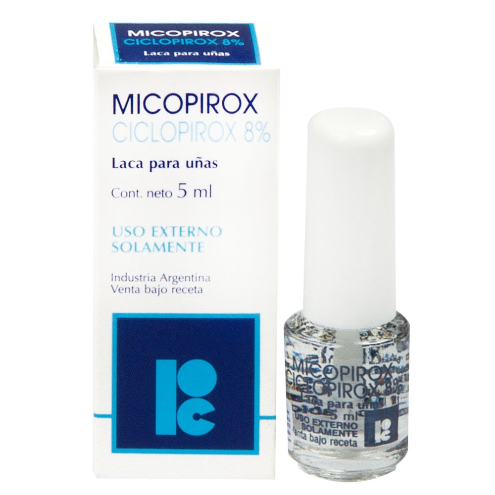 Micopirox Laca 8% x 5 ml (Ciclopirox)