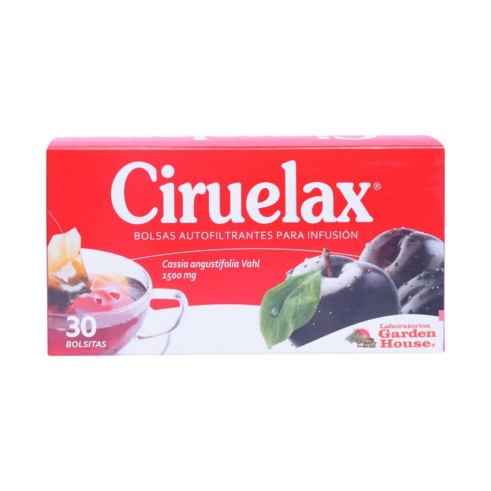 Ciruelax Te Sobres x 30 (Cassia Angustifolia/Sen Alejandria)