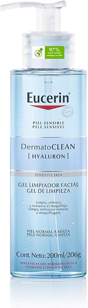 Eucerin Dermatoclean Gel Limpiador Facial x 200 ml
