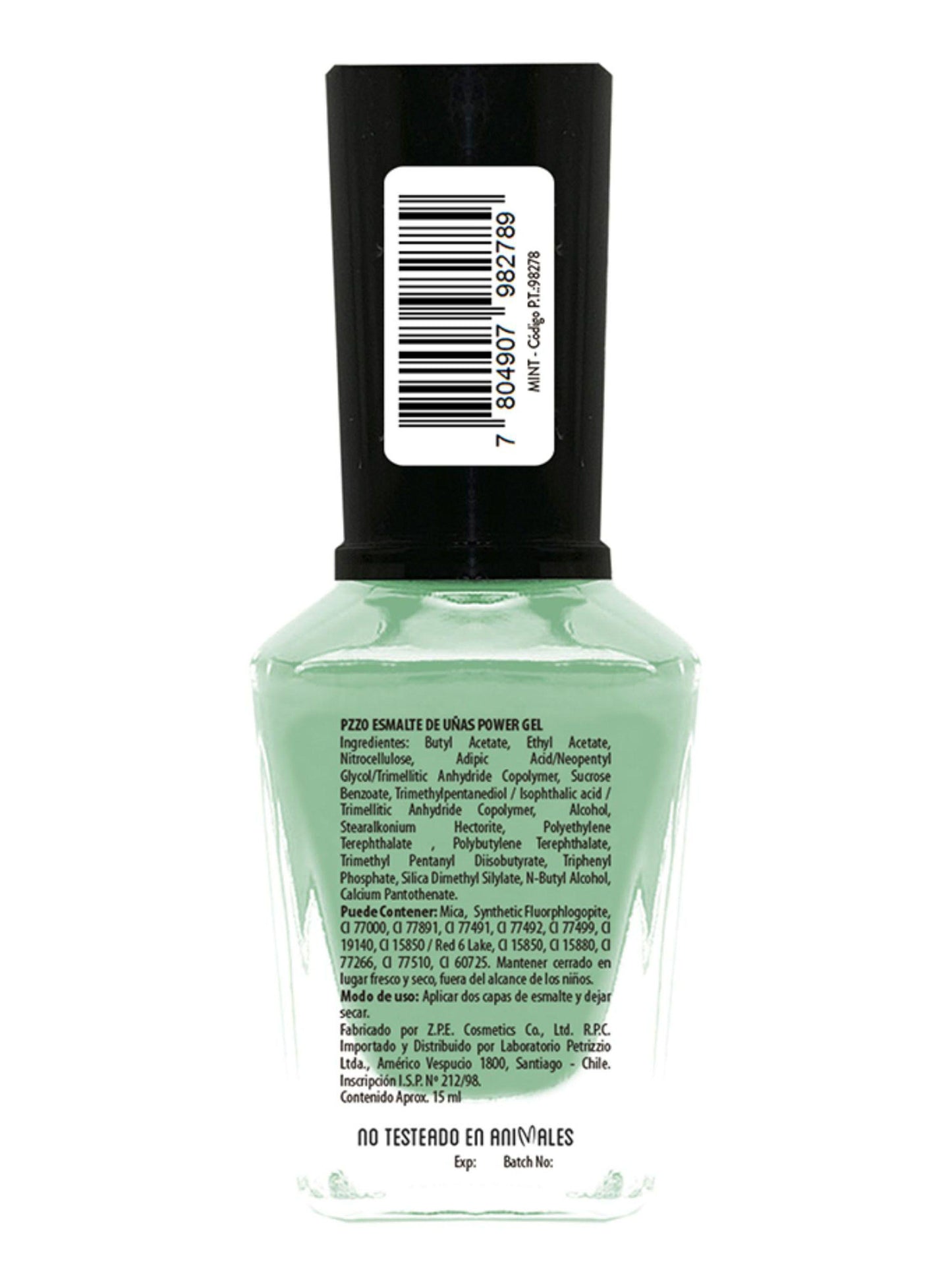 Petrizzio Esmalte Power Gel Mint