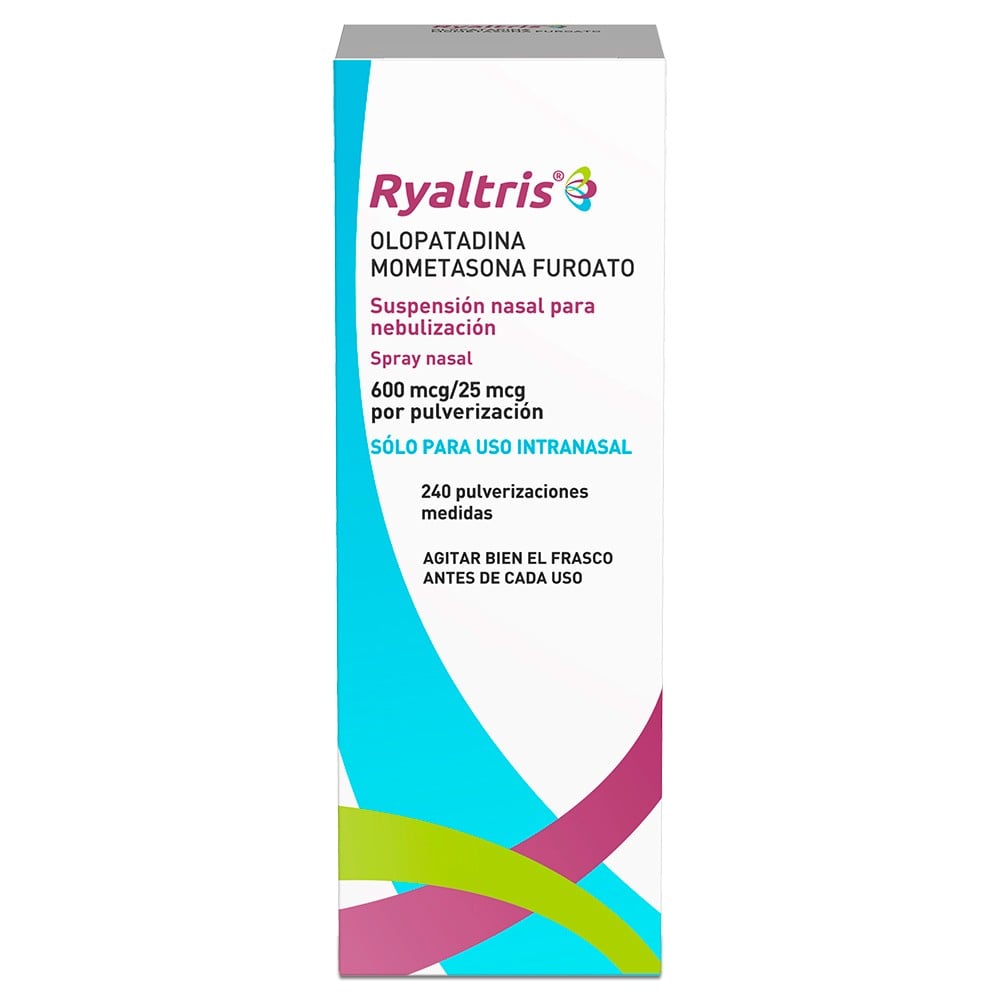Ryaltris Spray Nasal 600/25mcg x 240 Dosis (Olopatadina/Mometasona)
