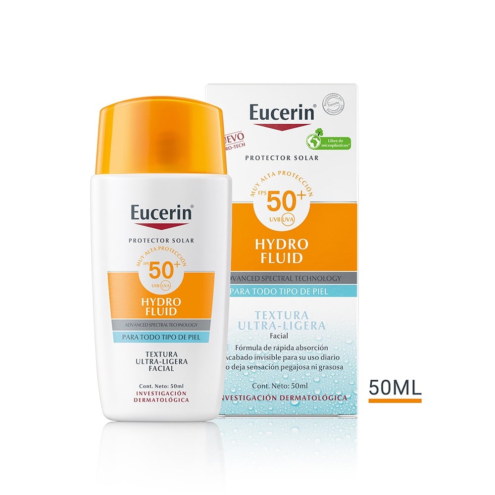 Eucerin Sun Face Hydrofluid Ultra Ligera Tono Bronze Fps50 x 50 ml