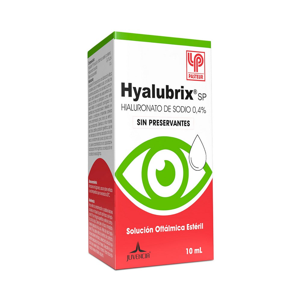 Hyalubrix Sp Solucion Oftalmica 0.4% x 10 ml (Hialuronato De Sodio)