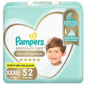 Pampers Premium Care Xxxg x 52 Unidades