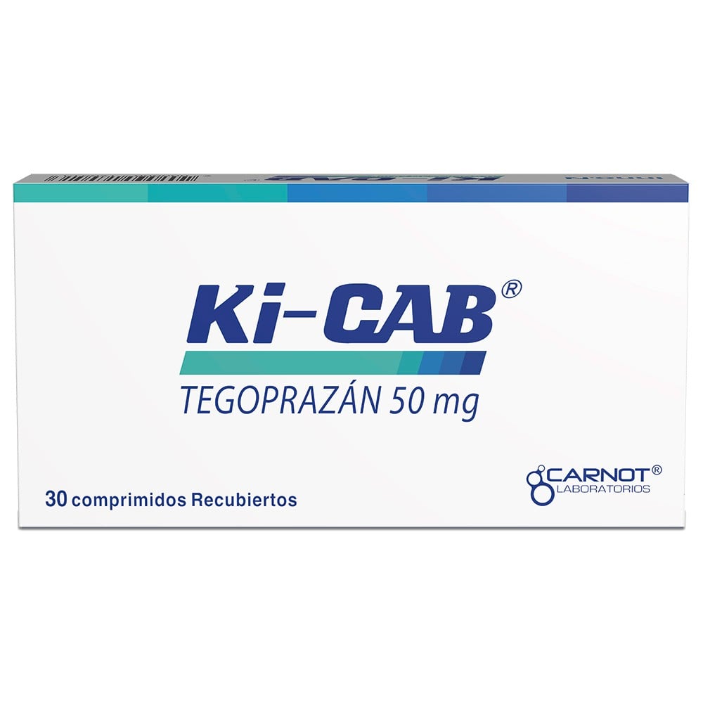 Ki-Cab Comprimidos 50 mg x 30 (Tegoprazan)