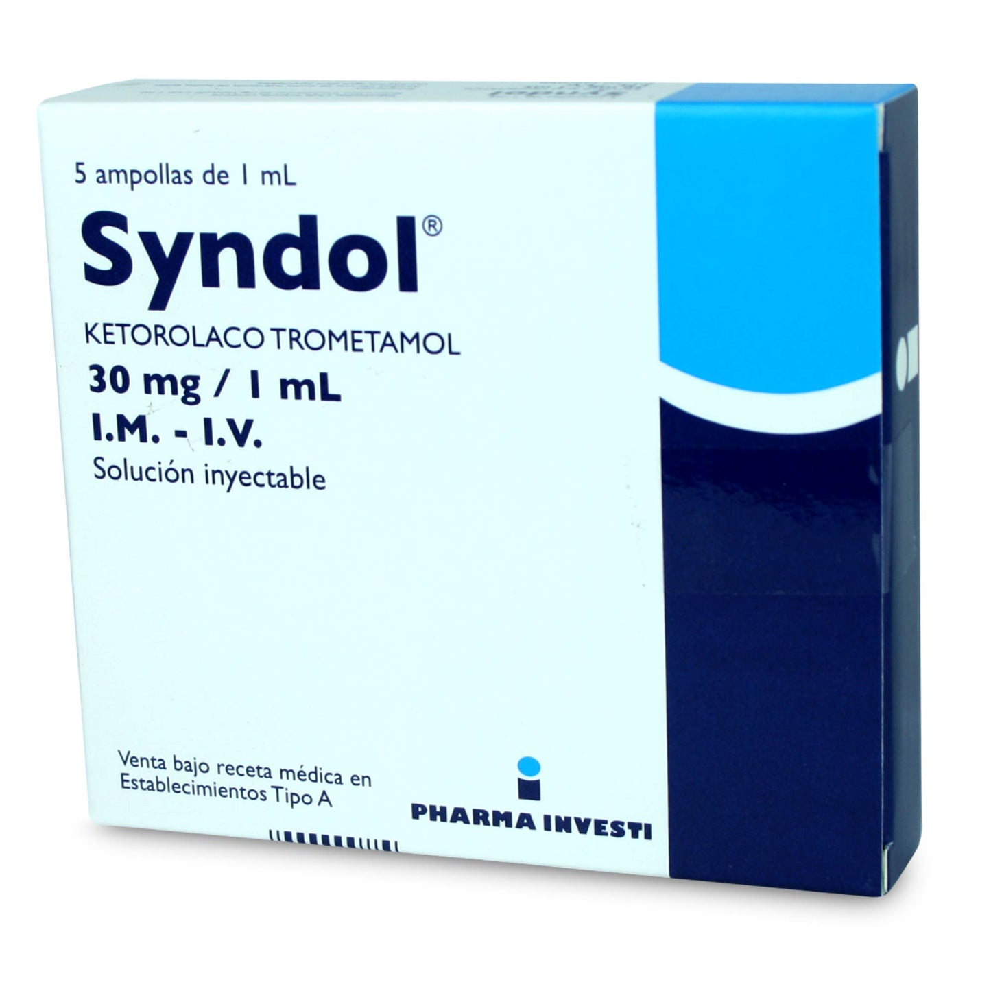 Syndol Amp 30 mg x 5 (Ketorolaco)