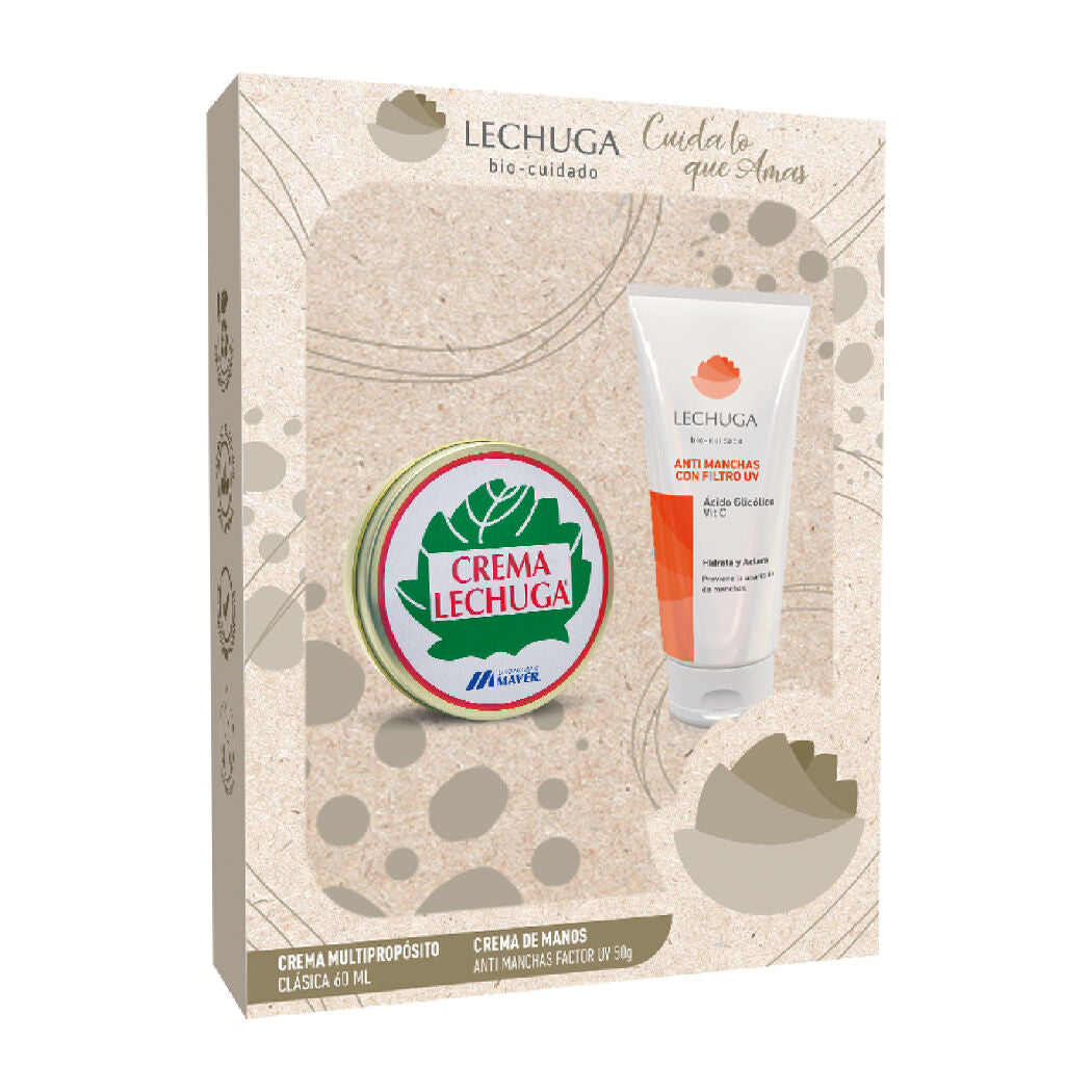 Lechuga Crema Manos Anti Manchas+Filtro x 75 Gr (Cuidado De Manos)